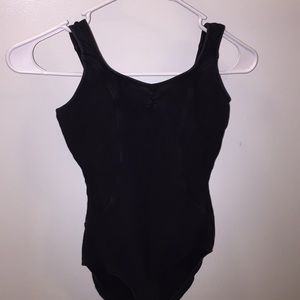 Black Ballet and Dance Leotard